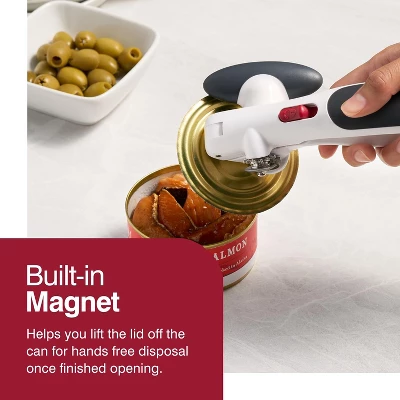 Manual Opener With Locking Mechanism - Easy-to-Turn - Magnetic Can Opener 6 Manual Opener With Locking Mechanism - Easy-to-Turn - Magnetic Can Opener - Image 4
