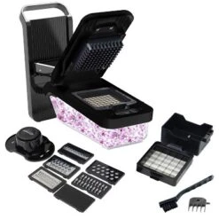 Brentwood All-in-One Food And Vegetable Chopper, Mandoline Slicer, And Cheese Grater With 4.25-Cup Storage, Black 17 Brentwood All-in-One Food And Vegetable Chopper, Mandoline Slicer, And Cheese Grater With 4.25-Cup Storage, Black -Target KitchenAid GUEST 2eed0a78 7ab6 4e7b 8e20 ecf54330e591