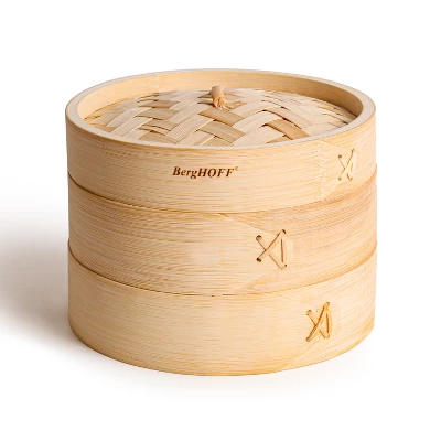 BergHOFF 11Pc Bamboo Set, 5 Pairs Chopsticks 10" And Steamer Insert 6 BergHOFF 11Pc Bamboo Set, 5 Pairs Chopsticks 10" And Steamer Insert - Image 4