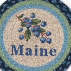 Earth Rugs Blueberry Farm Round Jute Trivet – Maine Fruit Design By Harry W. Smith -Target KitchenAid GUEST 2fbbef30 036e 4b4a a069 e800bc8b1961