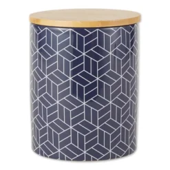 Design Imports Nautical Blue And White Mixed Print Ceramic Canister Set/3 -Target KitchenAid GUEST 2fccbfd6 c9b7 4a17 b05c b9f02e3e3ca5