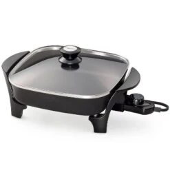 Presto 11" Electric Skillet - Black: Nonstick Cast Aluminum, Dishwasher-Safe, 1000W, Griddle Capability, 1-Year Warranty -Target KitchenAid GUEST 2fdc4b81 938f 4c8f a45c 68b540eef95a