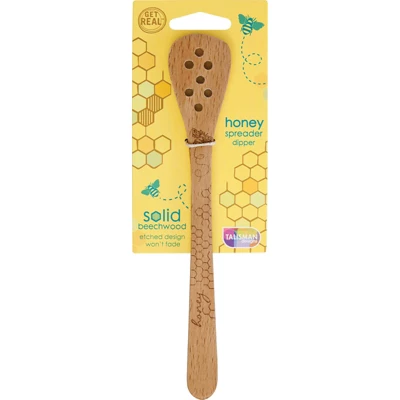Talisman Designs Beechwood Honey Spreader & Dipper, Honey Bee Collection 5 Talisman Designs Beechwood Honey Spreader & Dipper, Honey Bee Collection - Image 3