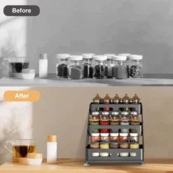 CuisinSmart 3-Tiers Countertop Spice Rack, Adjusted Height 10-10.8In, Tiered Spice Rack With Non-Slip Suction Cups, Space-Saving For Kitchen Desktop 11 CuisinSmart 3-Tiers Countertop Spice Rack, Adjusted Height 10-10.8In, Tiered Spice Rack With Non-Slip Suction Cups, Space-Saving For Kitchen Desktop -Target KitchenAid GUEST 30afb1da 9a7a 412f ae12 2944356f1731
