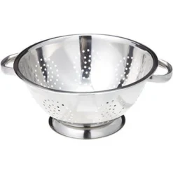 Heavy Duty Stainless Steel Colander 5 Qt | Easy Grip Handles | Self-Draining Base | Mirror Polished -Target KitchenAid GUEST 30cd8333 96bb 49f6 ad90 4c57b0963d02