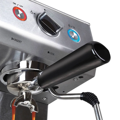 Capresso Cafe Select: Stainless Steel Espresso Maker With Frothing Wand & Removable Water Reservoir, 15 Bars Pressure 6 Capresso Cafe Select: Stainless Steel Espresso Maker With Frothing Wand & Removable Water Reservoir, 15 Bars Pressure - Image 4