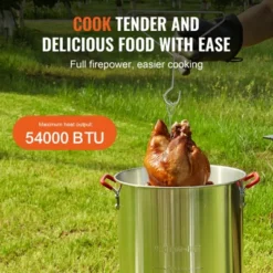 VEVOR Turkey Deep Fryer, 30-qt Turkey Fryer Boiler Steamer Cooker Set, Outdoor Aluminum Seafood Frying Pot, 54,000 BTU Burner Propane Gas Boiler 12 VEVOR Turkey Deep Fryer, 30-qt Turkey Fryer Boiler Steamer Cooker Set, Outdoor Aluminum Seafood Frying Pot, 54,000 BTU Burner Propane Gas Boiler -Target KitchenAid GUEST 310046ea cf0a 41cb a879 7c9ddf61e7b6