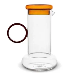 Elle Decor Amber Ring Pitcher Set, Carafe And Water Drinking Glass Lid 2 Piece Set -Target KitchenAid GUEST 31a6e3e3 8a06 455e a0ee aced61322566