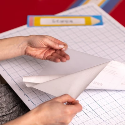 Duck EasyLiner Adhesive Shelf And Drawer Liner, Clear, 18" X 24' Roll, 2 Rolls 7 Duck EasyLiner Adhesive Shelf And Drawer Liner, Clear, 18" X 24' Roll, 2 Rolls - Image 5