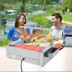 Hot Dog Roller, 24 Capacity 9-Roller Sausage Grill - 1350W Stainless Steel Machine With Cover For Commercial & Parties 14 Hot Dog Roller, 24 Capacity 9-Roller Sausage Grill - 1350W Stainless Steel Machine With Cover For Commercial & Parties -Target KitchenAid GUEST 31fdf1ff 4c3e 467d 956e 1ff345ca2dcd