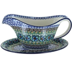 Blue Rose Polish Pottery 239 Ceramika Gravy Boat & Plate 9 Blue Rose Polish Pottery 239 Ceramika Gravy Boat & Plate -Target KitchenAid GUEST 32558086 cc93 4f4e 8fec fa93b47d8c04