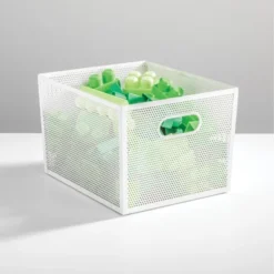 Perforated Metal Storage Bin With Handles For Pantry - Set Of 4 - White -Target KitchenAid GUEST 3289c413 e8e2 4176 bfa3 7020c6e87f9b