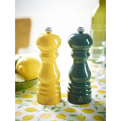 Peugeot | Paris U'Select Pepper Mill, Wood, Forest Green 18 Cm - 7 In 4 Peugeot | Paris U'Select Pepper Mill, Wood, Forest Green 18 Cm - 7 In - Image 2