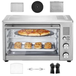 VEVOR 10-IN-1 Convection Oven, 28L/29.6Qt Multifunctional Conventional Oven Countertop, 1800W 4-Tier Toaster With Front Glass Door -Target KitchenAid GUEST 32a4ca19 eac7 471a 8f4a 161b60da850f