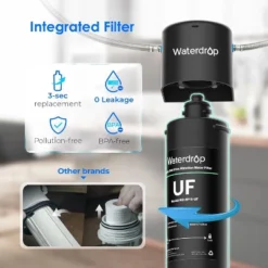 Waterdrop 15UA-UF Ultra Filtration Under Sink Water Filter Direct Connect To Kitchen Faucet Includes Extra RF10-UF Filter -Target KitchenAid GUEST 33290651 9bcb 48ea 942d 6d6ff5ab2790