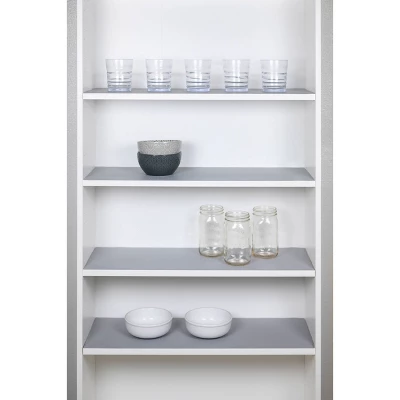 Con-Tact Grip Prints Single Pack 20"x24' Alloy Gray: Non-Adhesive Shelf & Drawer Liner For Cabinets, Nonskid, Spot Clean 4 Con-Tact Grip Prints Single Pack 20"x24' Alloy Gray: Non-Adhesive Shelf & Drawer Liner For Cabinets, Nonskid, Spot Clean - Image 2