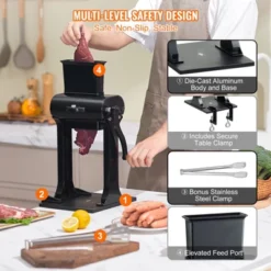 VEVOR Commercial Meat Tenderizer, Heavy Duty Stainless Steel Meat Tenderizer Machine, Quick And Easy Manual Operation Kitchen Tool, 5.8" Feed Port 14 VEVOR Commercial Meat Tenderizer, Heavy Duty Stainless Steel Meat Tenderizer Machine, Quick And Easy Manual Operation Kitchen Tool, 5.8" Feed Port -Target KitchenAid GUEST 3369d5a0 6c4c 45d6 90a1 036996fa3d59