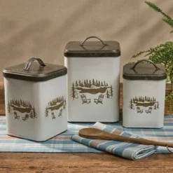 Park Designs Adirondack Canisters Set Of 3