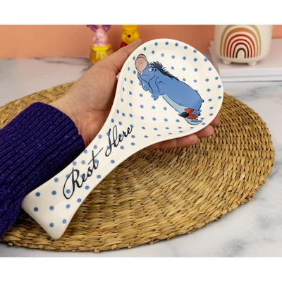 Silver Buffalo Disney Winnie The Pooh Eeyore Ceramic Spoon Rest 7 Silver Buffalo Disney Winnie The Pooh Eeyore Ceramic Spoon Rest - Image 5