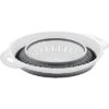 Collapsible Colanders (Strainers) For Fruit Vegetable Food Sizes 8" - 2 Quart (grey)