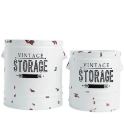 The Lakeside Collection Set Of 2 Vintage Storage Canisters 12 The Lakeside Collection Set Of 2 Vintage Storage Canisters -Target KitchenAid GUEST 34c70f4f a3e5 460b 89e7 c600a05684c9