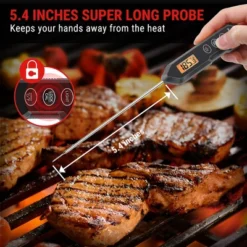 ThermoPro TP15HW Waterproof Digital Instant Read Meat Thermometer Food Turkey Cooking Kitchen Thermometer With Magnet And Backlight -Target KitchenAid GUEST 34dfef57 c234 40ed 9198 0e3934355c71