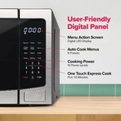 Frigidaire 1000W 1.1CF Countertop Microwave Oven Stainless Steel Finish: 10 Speeds, ETL Listed, 1 Year Warranty 14 Frigidaire 1000W 1.1CF Countertop Microwave Oven Stainless Steel Finish: 10 Speeds, ETL Listed, 1 Year Warranty -Target KitchenAid GUEST 350a34d6 b8f2 4549 a9d4 eca544785722