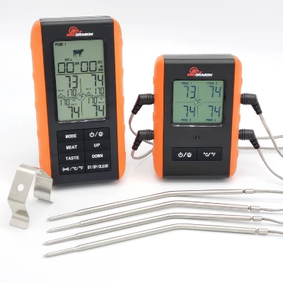 BBQ Dragon 4 Probe Wireless Meat Thermometer: Remote, Heat-Resistant, 490ft Range 7 BBQ Dragon 4 Probe Wireless Meat Thermometer: Remote, Heat-Resistant, 490ft Range - Image 5