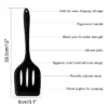 Unique Bargains Heat-Resistant Non-Scratch Non-Stick Kitchen Spatula 12" X 3.1"