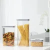 3-Piece Dry Food Storage Container Set 7, 2, 3 Qt – With Airtight Locking Lids, Clear Stackable Pantry Organizer 1 3-Piece Dry Food Storage Container Set 7, 2, 3 Qt – With Airtight Locking Lids, Clear Stackable Pantry Organizer -Target KitchenAid GUEST 35502bed aae6 4e77 bb2e ad5b6192566f