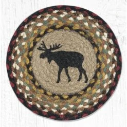 Earth Rugs Black Moose Round Braided Jute Trivet – Hand-Stenciled 10"x10" Rustic Hot Pad 7 Earth Rugs Black Moose Round Braided Jute Trivet – Hand-Stenciled 10"x10" Rustic Hot Pad -Target KitchenAid GUEST 355e5c9c 5b0f 48af 85ff 9404b871ed1f