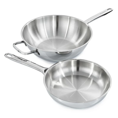 BergHOFF Helix Recycled 18/10 Stainless Steel Cookware Set With Glass Lids 13 BergHOFF Helix Recycled 18/10 Stainless Steel Cookware Set With Glass Lids - Image 11