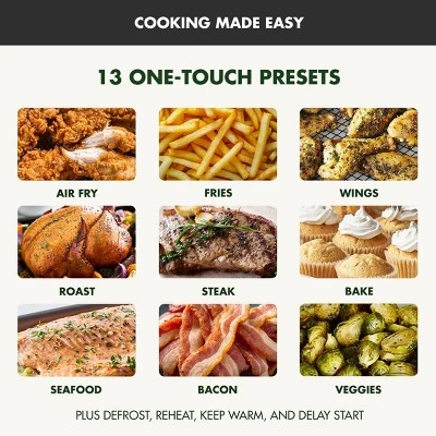 GreenPan Bistro 7qt 360 Clear View Air Fryer 7 GreenPan Bistro 7qt 360 Clear View Air Fryer - Image 5