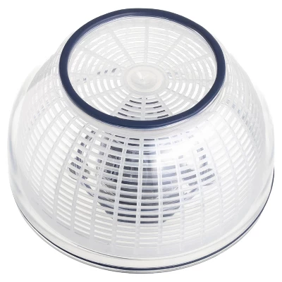 Luminuxe Salad Spinner Lettuce Spinner Vegetable Cleaner And Dryer, One-Handed Use, Built-in Draining System For Fresh, Crisp Clean Salad - 5.3 Quarts 10 Luminuxe Salad Spinner Lettuce Spinner Vegetable Cleaner And Dryer, One-Handed Use, Built-in Draining System For Fresh, Crisp Clean Salad - 5.3 Quarts - Image 8