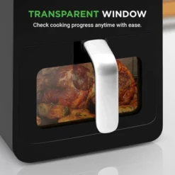 NutriChef 6L Digital Air Fryer With Transparent Window, 12 Preset Programs - Black -Target KitchenAid GUEST 35b82e6b fda9 4b93 ac17 9d4ff9a053b2