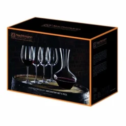 Nachtmann Vivendi Decanter & Bordeaux Glasses – 5-Piece Lead-Free Crystal Glassware Set, For Red & White, Enthusiasts, Parties & Special Occasions -Target KitchenAid GUEST 35ee7e6e f204 45b0 a131 aed5c846a879