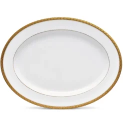 Noritake Charlotta Gold Large Oval Platter -Target KitchenAid GUEST 361c087d d2e9 4d16 b54d 10b2da7c1a48