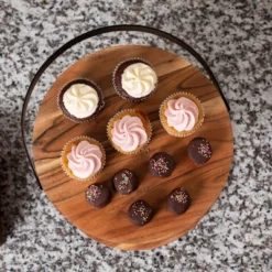 BIRDROCK HOME 2-Tier Cupcake And Cake Stand With Handle -Target KitchenAid GUEST 364fafb8 7ce9 4fde ae64 19075f674d83