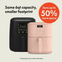 Bella 6qt Slim Air Fryer