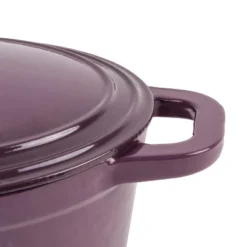 BergHOFF Neo 5Qt. Cast Iron Oval Covered Dutch Oven, Purple -Target KitchenAid GUEST 381a4f8c 43a8 42da a307 fd4ed6369a66