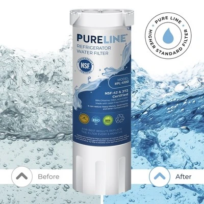 PureLine GE XWF Replacement Refrigerator Water Filter, Compatible With WR17X30702 (3 Pack) 4 PureLine GE XWF Replacement Refrigerator Water Filter, Compatible With WR17X30702 (3 Pack) - Image 2