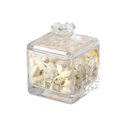 Slickblue Vintage Butterfly Embossed Glass Candy Jar Set Of 2 – 3 Color Options 7 Slickblue Vintage Butterfly Embossed Glass Candy Jar Set Of 2 – 3 Color Options - Image 5