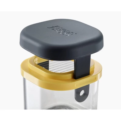 Joseph Joseph Prep Mini 3-in-1 Food Slicing Prep Tool: Stainless Steel Manual Chopper, 3 Blades, Hand Wash, Green 10 Joseph Joseph Prep Mini 3-in-1 Food Slicing Prep Tool: Stainless Steel Manual Chopper, 3 Blades, Hand Wash, Green - Image 8