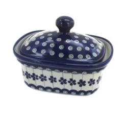 Blue Rose Polish Pottery 1188 Zaklady Butter Tub -Target KitchenAid GUEST 39d747ec 4eb3 49aa 8d55 c95282df22d4