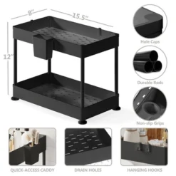 StorageBud 2-Tier Under Sink Organizer 17 StorageBud 2-Tier Under Sink Organizer -Target KitchenAid GUEST 3aea2267 e20b 4c41 9c28 54ef31007567