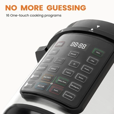 GreenEver 16 In 1 Electric Pressure Cooker, Warmer & Sterilizer, Saute, Slow Cooker, Rice Cooker, Multi-Functional Smart Pot 3 GreenEver 16 In 1 Electric Pressure Cooker, Warmer & Sterilizer, Saute, Slow Cooker, Rice Cooker, Multi-Functional Smart Pot