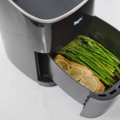 Total Chef Digital Air Fryer 5 Qt 8 Cooking Presets Touch Controls: Black, 1300W, Grill & Bake, Dishwasher-Safe Parts 14 Total Chef Digital Air Fryer 5 Qt 8 Cooking Presets Touch Controls: Black, 1300W, Grill & Bake, Dishwasher-Safe Parts -Target KitchenAid GUEST 3c455fa0 f041 4e32 afca 5240db715d2d