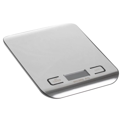 Digital Food Scale – 11 LB Capacity, Tare Function, Stainless Steel, LCD Display, 2 AAA Batteries Included, Ideal For Cooking, Baking, And Kitchen Use 8 Digital Food Scale – 11 LB Capacity, Tare Function, Stainless Steel, LCD Display, 2 AAA Batteries Included, Ideal For Cooking, Baking, And Kitchen Use - Image 6
