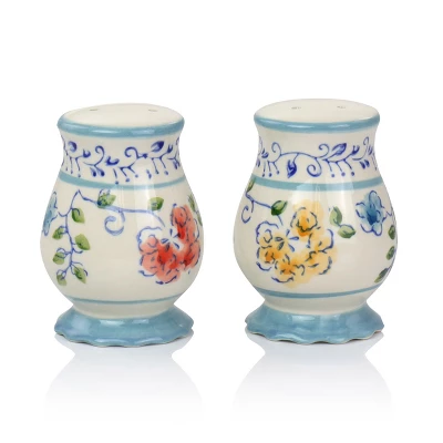 Gibson Elite Anaya 5 Piece Hand Painted Stoneware Table Accessory Set 9 Gibson Elite Anaya 5 Piece Hand Painted Stoneware Table Accessory Set - Image 7