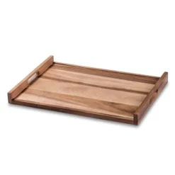 Kalmar Home Acacia Wood Serving Tray - Solid Bottom - Large -Target KitchenAid GUEST 3cc49580 0598 422a 8c85 88385c991ea9
